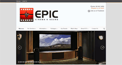 Desktop Screenshot of epiccinemasound.com.au